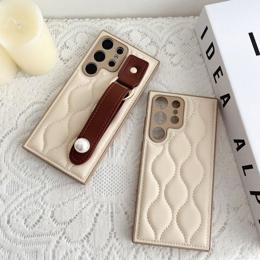 S24 Ultra / S23 Ultra / S23 / S24 / S23 Plus / S24 Plus Leather Phone Case Drop Resistant Strap / Non Strap